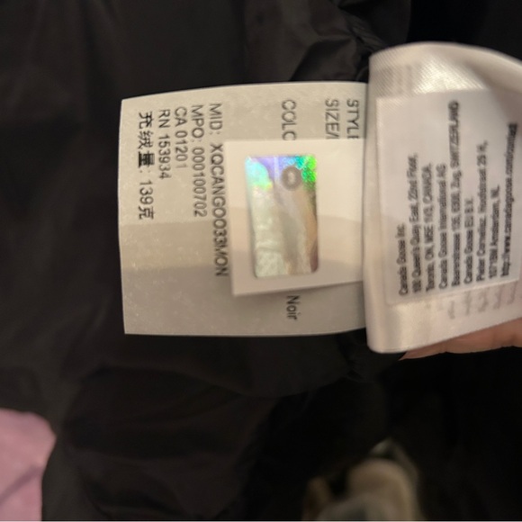 Black label Newest style Canada Goose  Alessia Quilted Hooded Jacket women XL - Picture 13 of 14